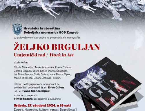 Predstavljanje monografije o umjetničkom radu Željka Brguljana